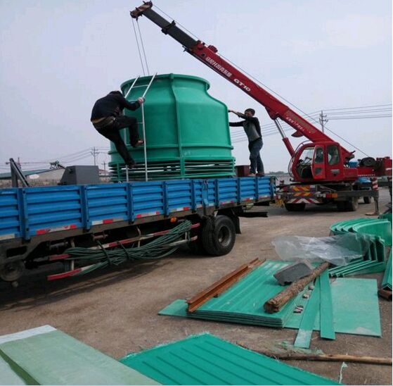 方形玻（bō）璃鋼冷卻塔的原理