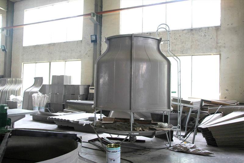 玻璃（lí）鋼冷卻塔的（de）外（wài）形設計和填料選擇