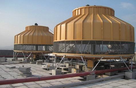 圓（yuán）形玻璃（lí）鋼冷卻塔參考圖