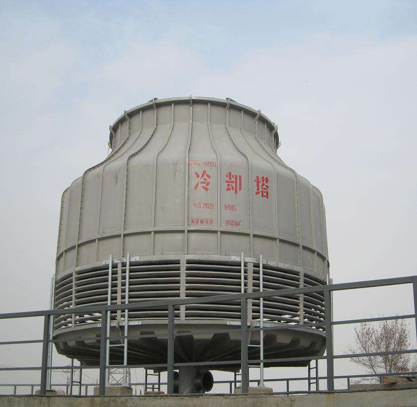 圓（yuán）形玻璃鋼冷卻塔（tǎ）圖